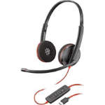 Poly Poly blackwire C3220 headset - binaural -  USB-A headset