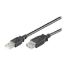 Microconnect USBAAF3B USB cable USB 2.0 3 m USB A Black