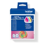 Brother LC527XLVAL inktcartridge 4 stuk(s) Origineel Hoog (XL) rendement Zwart, Cyaan, Magenta, Geel