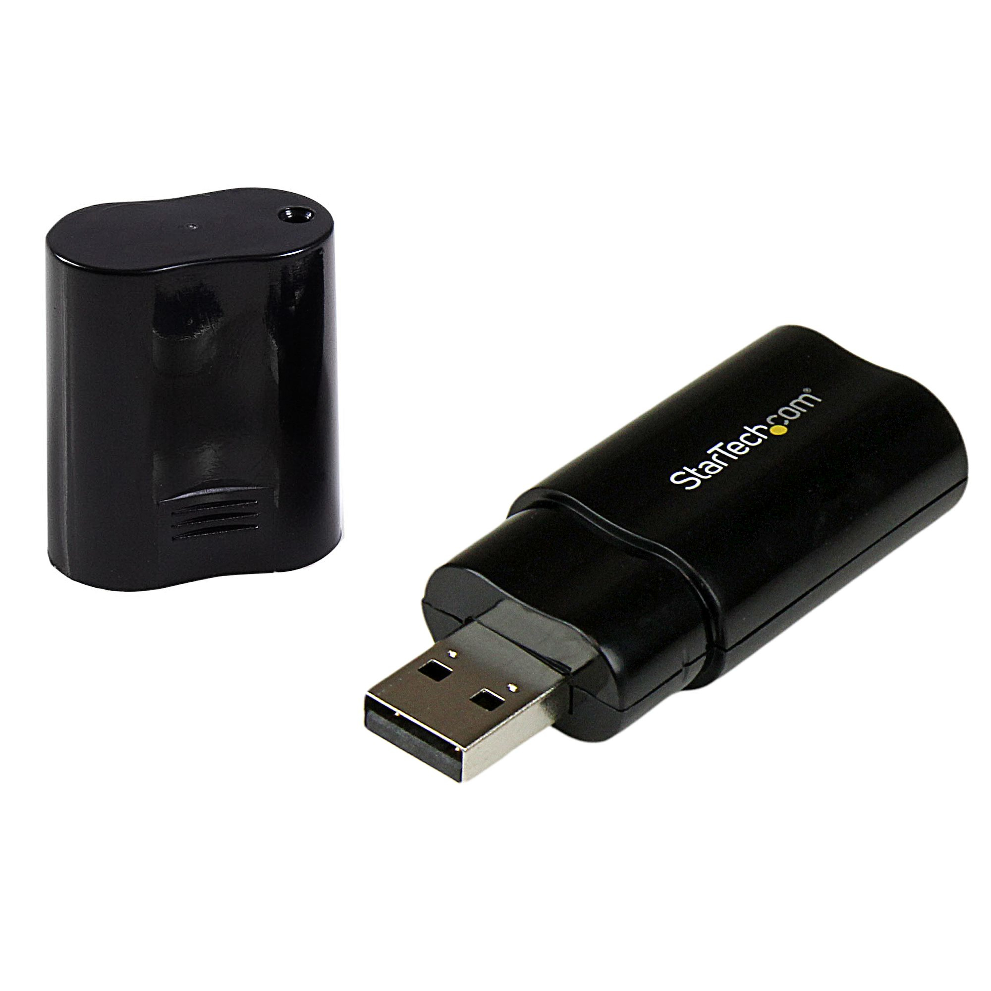 Image of StarTech.com USB Stereo Audio Adapter External Sound Card