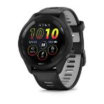 Garmin Forerunner 265 3.3 cm (1.3") AMOLED 46 mm Digital 416 x 416 pixels Touchscreen Black Wi-Fi GPS (satellite)