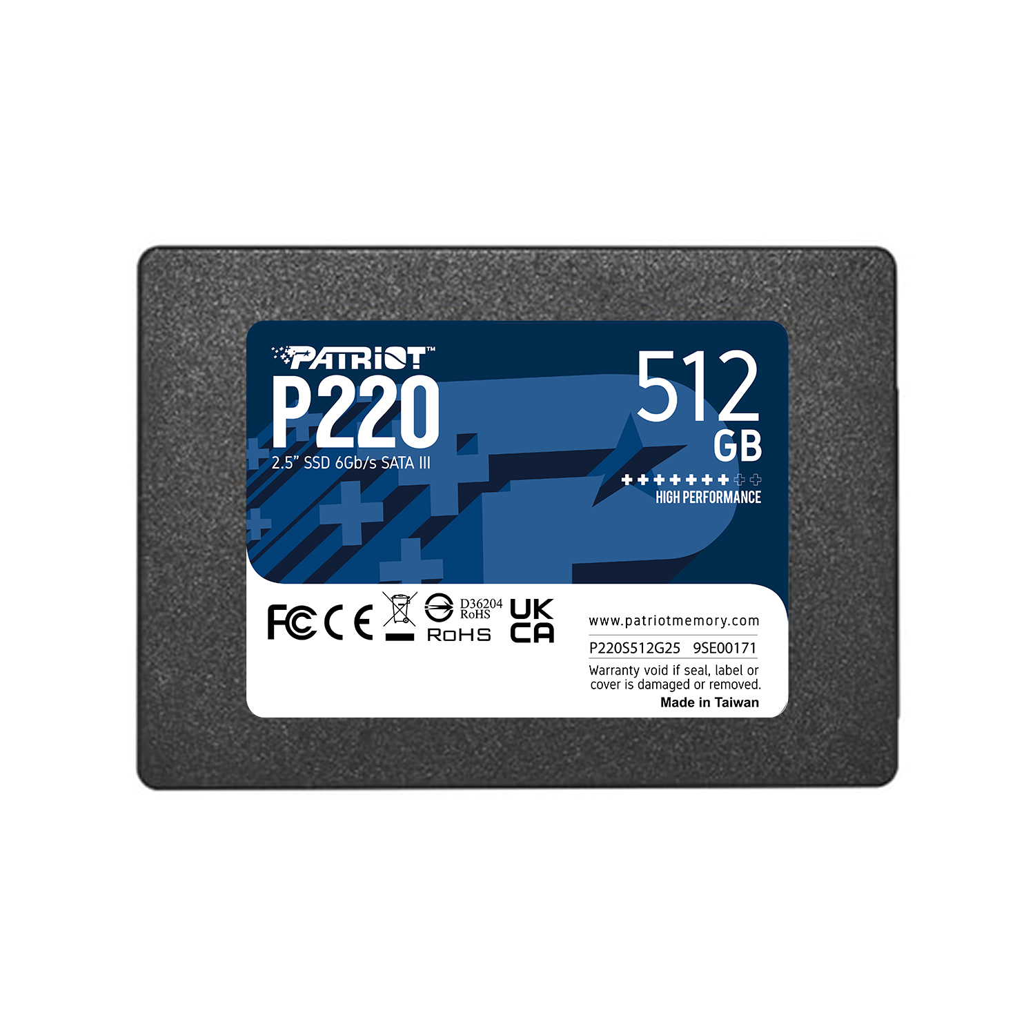 Image of Patriot Memory P220 512GB 2.5" Serial ATA III