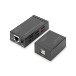 Digitus USB Extender, USB 2.0 4 Port Hub