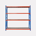 United Storage Metal Shelving 2000H x 1500W x 600D Bolted Set