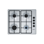 Neff T26BR46N0 hob Stainless steel Built-in Gas 4 zone(s)