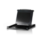 ATEN 17inch LCD VGA USB RACK CONSOLE