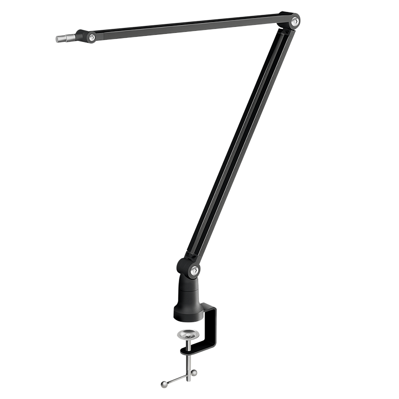 LogiLink Microphone Boom Arm Stand, black