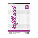 RHINO HAQ-6 writing notebook A4 80 sheets White, Purple