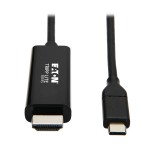 Tripp Lite U444-003-H4K6BE USB graphics adapter 4096 x 2160 pixels Black