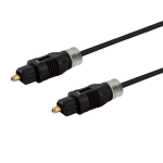 Savio CLS-09 audio cable 3 m TOSLINK Black