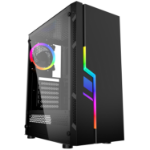 Gembird Fornax 2000 RGB Midi Tower Black