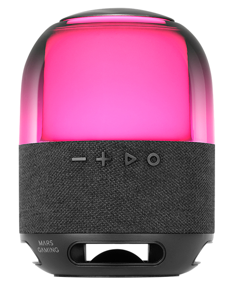 Photos - Speakers Mars Gaming MSFLOW portable/party speaker Stereo portable speaker Blac 