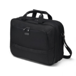 DICOTA Eco Top Traveller Twin SELECT notebook case 39.6 cm (15.6") Messenger case Black