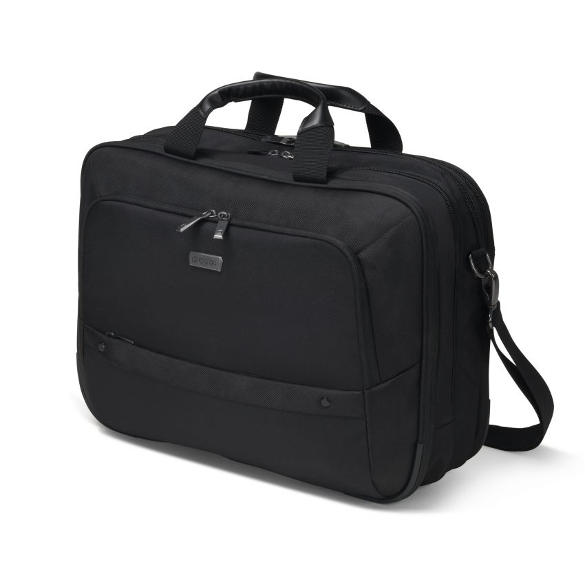 Image of DICOTA Eco Top Traveller Twin SELECT notebook case 39.6 cm (15.6")...