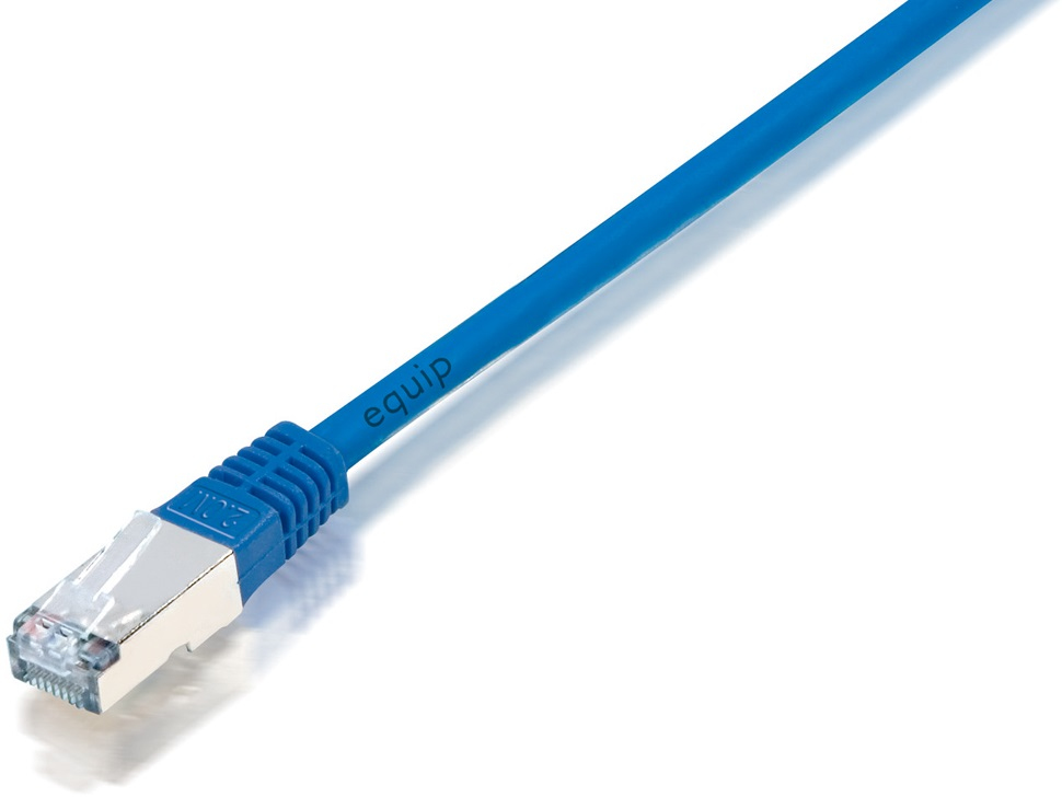 Image of Equip Cat.5e F/UTP 0.25m networking cable Blue Cat5e F/UTP (FTP)