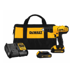 DeWALT DCD771C2 drill Keyless 1.65 kg Black, Yellow