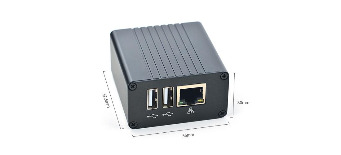 Image of OcuCloud Box including PSU