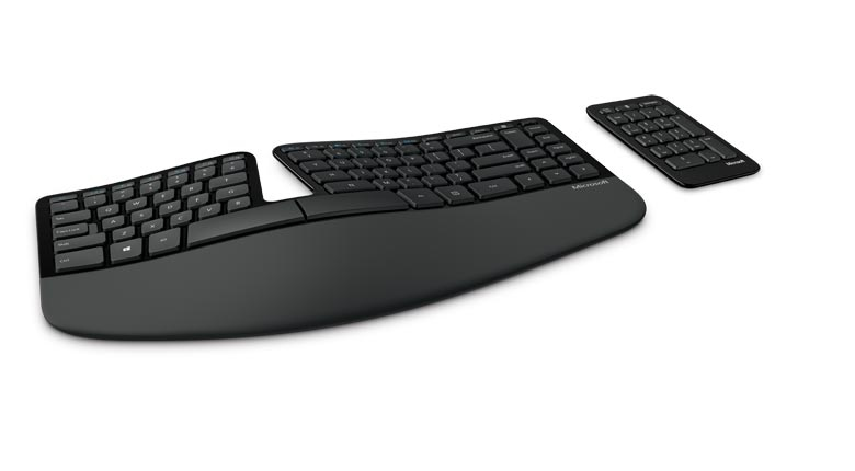 Microsoft Sculpt Ergonomic for Business keyboard RF Wireless QWERTY English Black