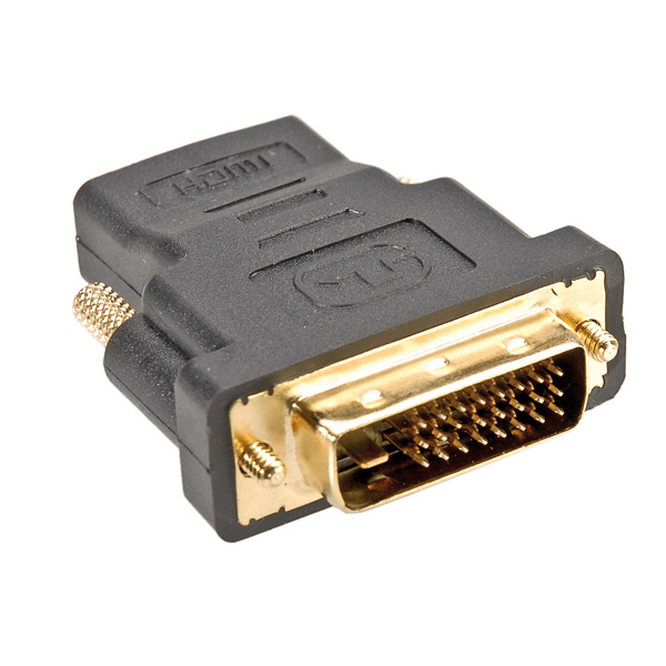 Photos - Cable (video, audio, USB) Roline DVI-HDMI Adapter, DVI M - HDMI F 12.03.3116 