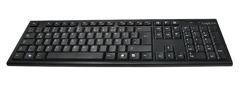 ID0104 FK & A ID0104 - Full-size (100%) - Wireless - RF Wireless - QWERTZ - Black - Mouse included