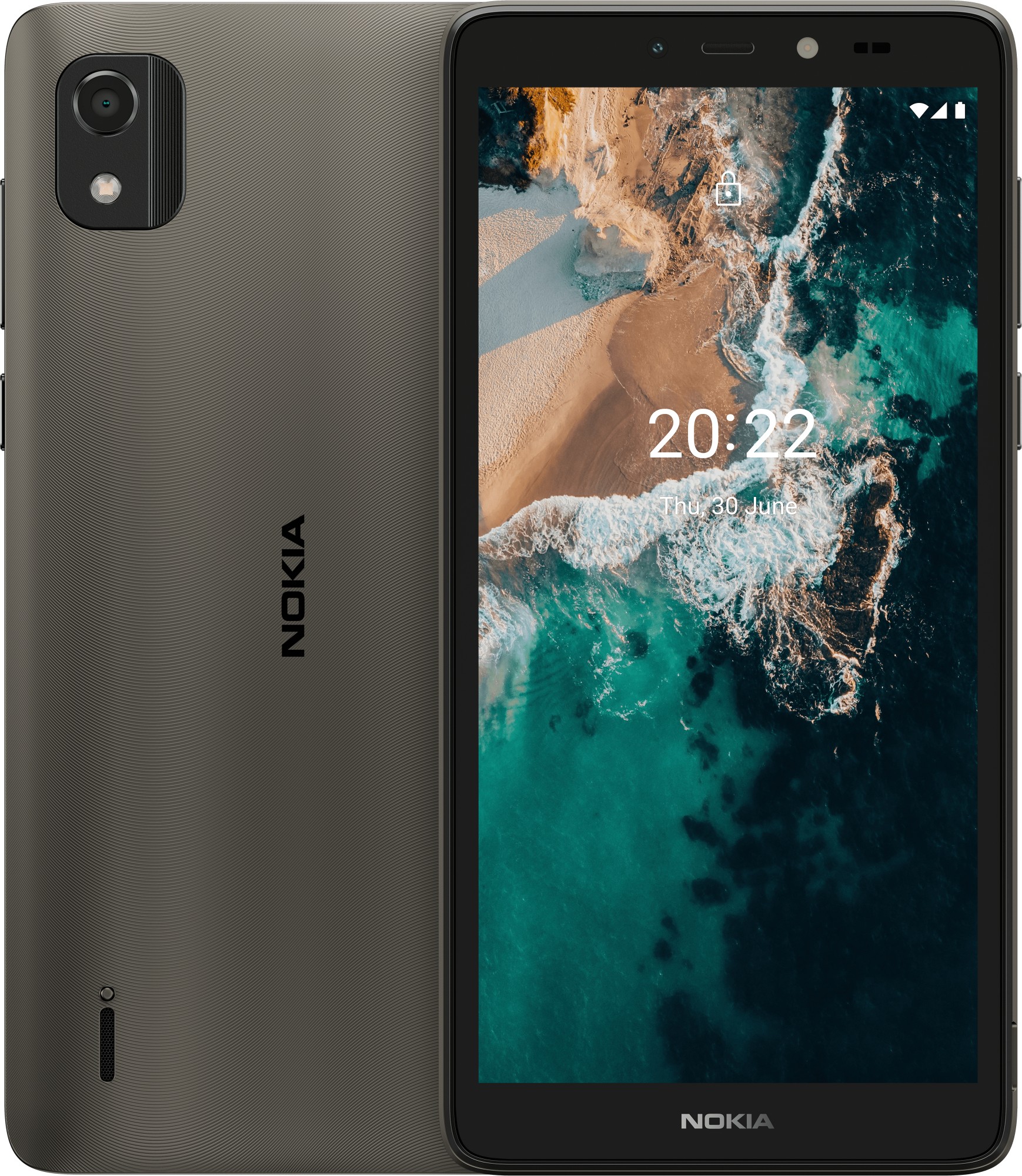 Nokia C2 2E 14.5 cm (5.7") Android 11 Go edition 4G Micro-USB 2 GB 32 GB 2400 mAh Grey