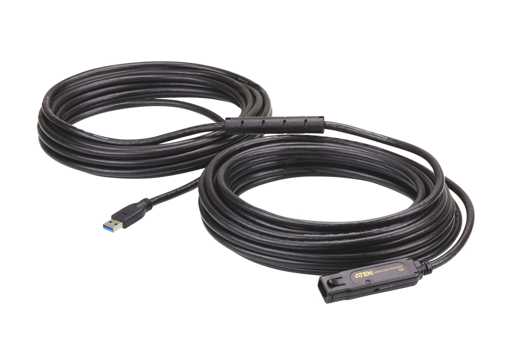 ATEN UE3315A-AT-E USB cable 15 m USB 3.2 Gen 1 (3.1 Gen 1) USB A Black