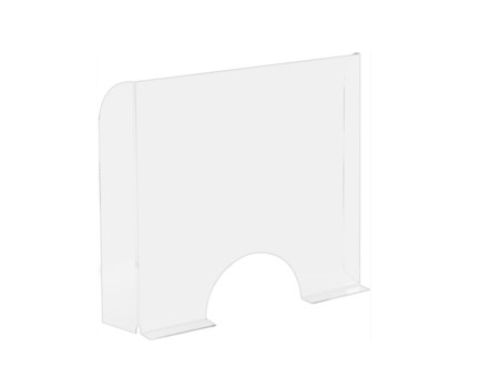 Exacompta 80058D sneeze guard Transparent 1 pc(s)
