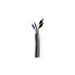 Multibrackets M Universal Cable Sock Self Wrapping 25mm Black 25m