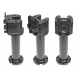 Brodit 215622 houder Passieve houder Zwart