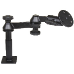 RAM Mounts Tele-Pole with 4" & 5" Poles, Swing Arms & Large Round Plate