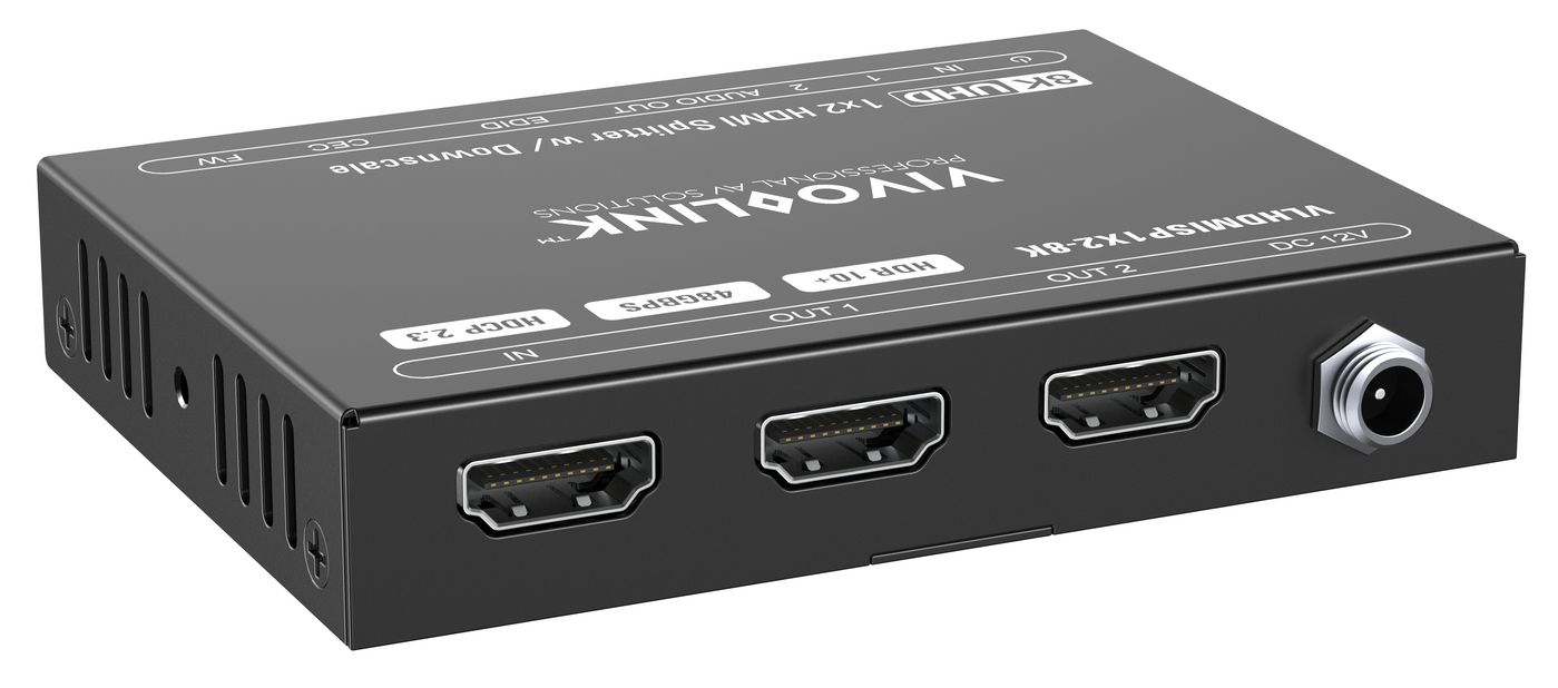 Vivolink Vlhdmisp1x2-8K Video Splitter Hdmi 2X Hdmi
