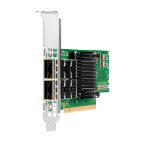 HPE InfiniBand HDR100/Ethernet 100Gb 2-port QSFP56 PCIe4 x16 MCX653106A-ECAT Adapter