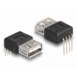 DeLOCK 66637 USB grafische adapter Zwart, Zilver