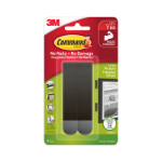 COMMAND CMD Strips 17206BLK Pk4 Bx6