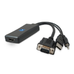 Comprehensive VGA/HDMI VGA (D-Sub) + USB Black