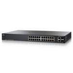 Cisco SF200-24P Managed L2 Power over Ethernet (PoE) Gray