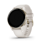 Garmin Venu 2 Plus GPS 3.3 cm (1.3") AMOLED 43 mm Digital 416 x 416 pixels Touchscreen Gold, Ivory Wi-Fi GPS (satellite)