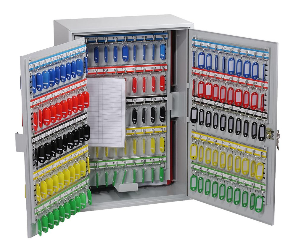 Phoenix Safe Co. KC0604K key cabinet/organizer Grey