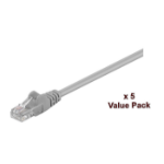 Microconnect V-UTP515VP networking cable Grey 15 m Cat5e U/UTP (UTP) Round