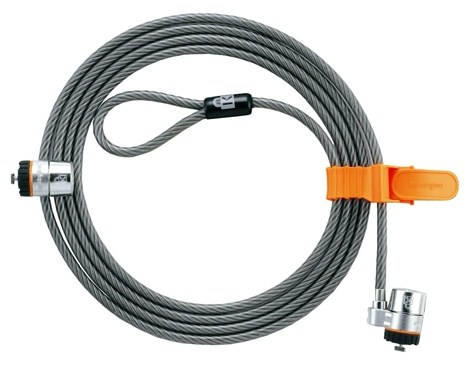 Image of DELL MicroSaver Twin cable lock Silver