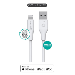 eSTUFF ES601270 lightning cable 2 m White