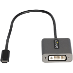 StarTech.com CDP2DVIEC USB graphics adapter 1920 x 1200 pixels Black, Silver
