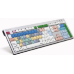 Logickeyboard LKB-SIB-AJPU-UK keyboard USB QWERTY English Blue, Green, Grey, Light Blue, Peach, Pink, Purple, White, Yellow