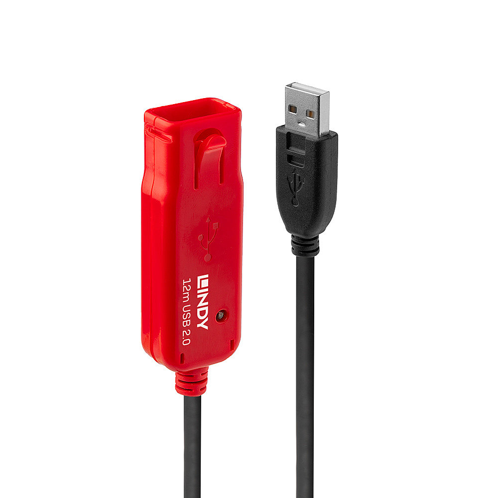 Image of Lindy 12m USB2.0 Extension Kit 42870