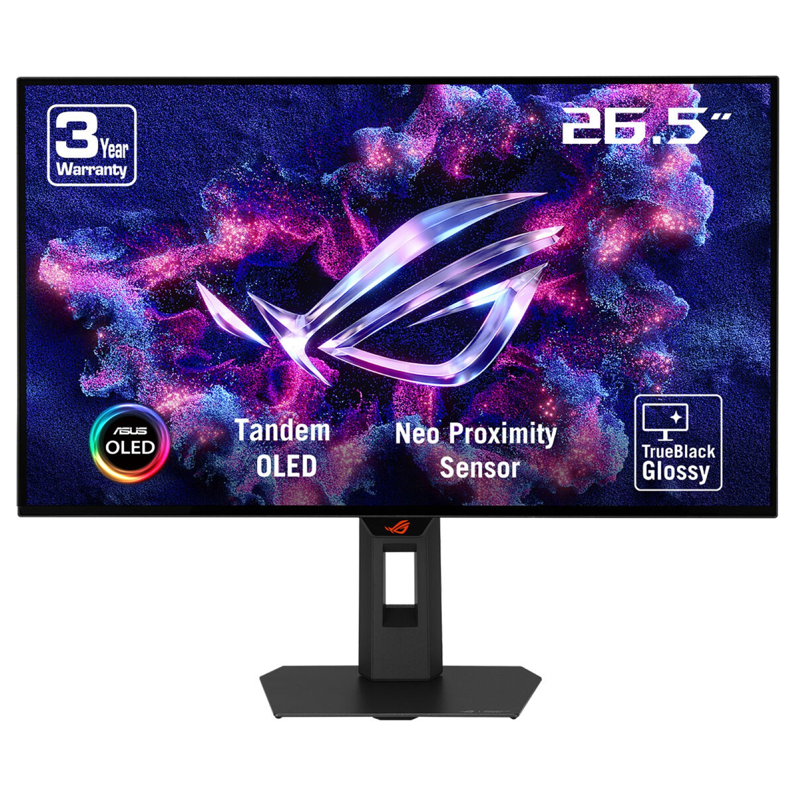 ASUS ROG Strix XG27AQWMG computer monitor 67.3 cm (26.5") 2560 x 1440 pixels Quad HD OLED Black
