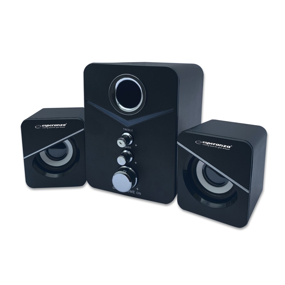 ESP eranza EP153 USB 2.1 Speaker Set 6 W Black