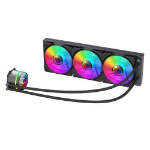 GAMEMAX Iceburg 360mm ARGB Liquid CPU Cooler 12cm ARGB PWM Fans Infinity Mirror RGB Rotatable Pump Head