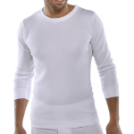 BEESWIFT Long Sleeve Thermal Vest White L