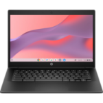 HP Fortis G1i 14 Chromebook Intel® N N150 35.6 cm (14") HD 4 GB LPDDR5-SDRAM 32 GB eMMC Wi-Fi 6 (802.11ax) ChromeOS Black