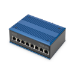 Digitus 8 Port Gigabit Ethernet Network PoE Switch, Industrial, Unmanaged